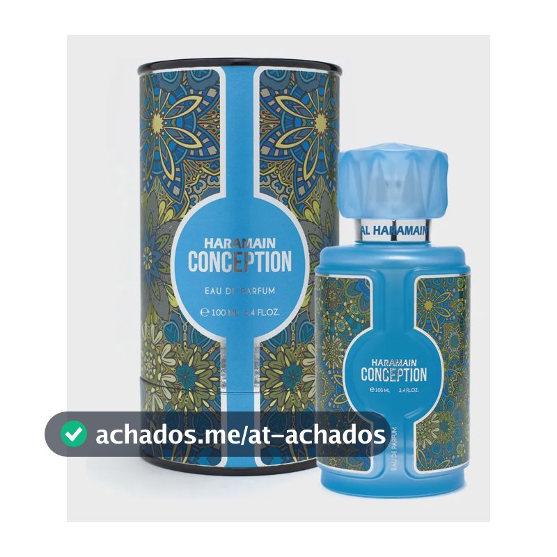 Perfume Al Haramain Conception Edp 100 Ml Lançamento