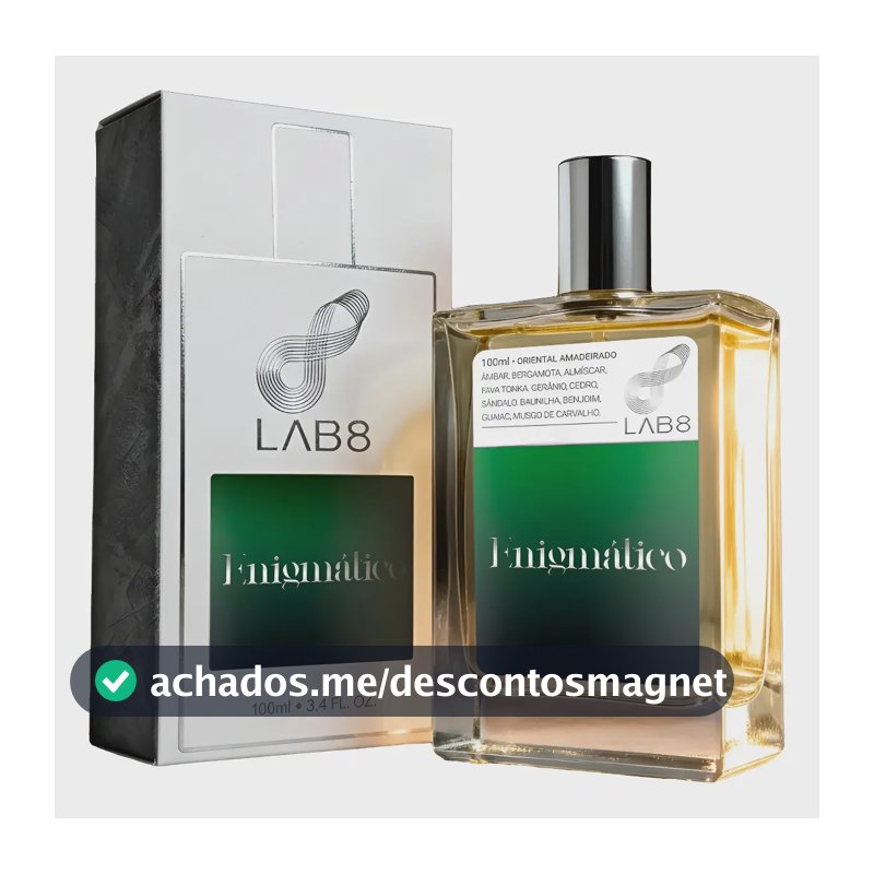 Perfume Enigmático 100ml - Masculino - Lab8 / Fluy
