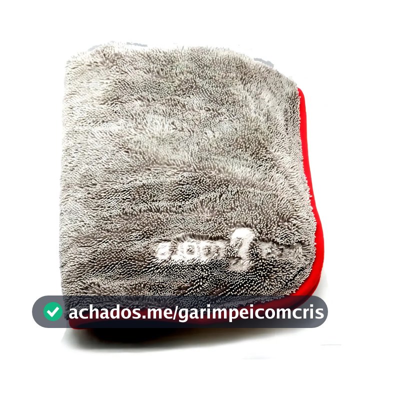Toalha Microfibra Secagem Rápida 600gsm 90x60cm Antibacteriana Carro