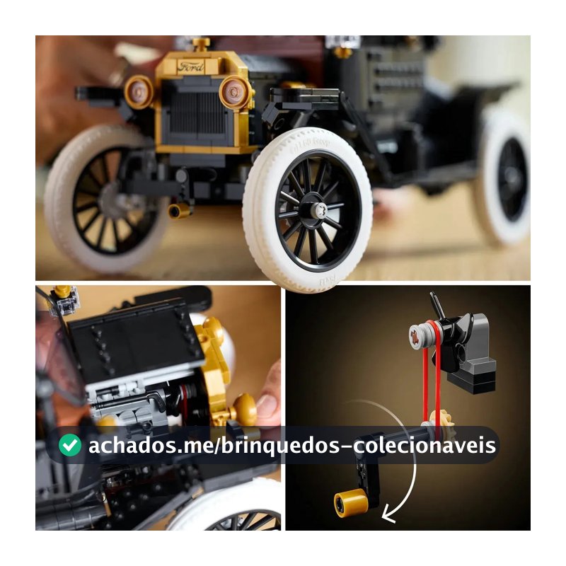 Kit de modelo de carro LEGO® Icons Ford Modelo T 11376; 18