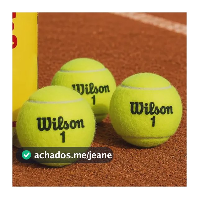 Bola De Tênis Wilson Championship Extra Duty Tubo 3 Bolas Amarelo