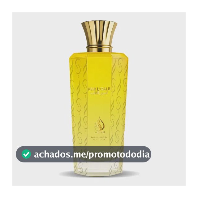 Perfume Árabe Mawwal Asir Lqalb Unissex 100ml Eau De Parfum