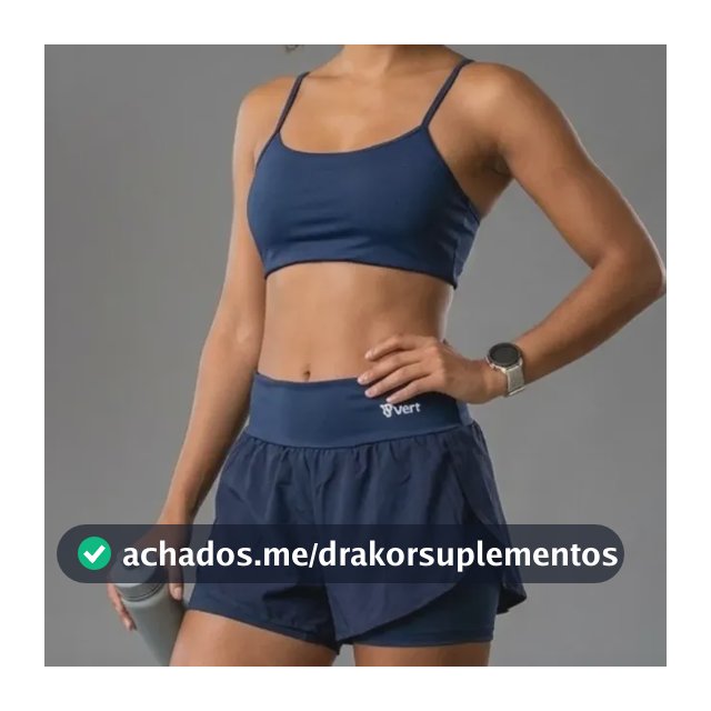 Conjunto Feminino Academia Top Short Duplo Cintura Alta