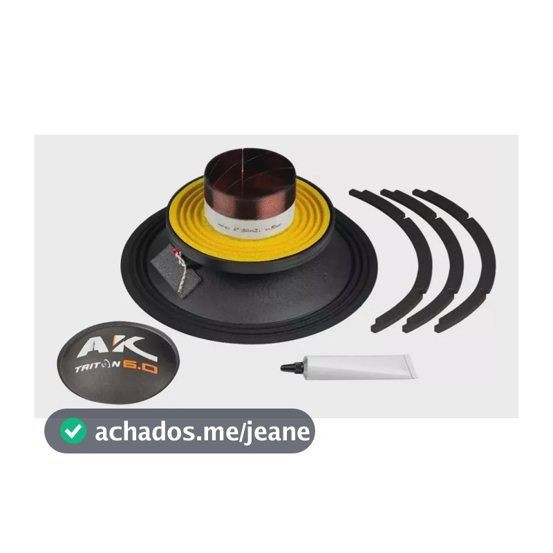 Kit Reparo Ak Cse 6.0 Triton Centragem Dupla 15 Pol 4ohms Cor 4 Ohms
