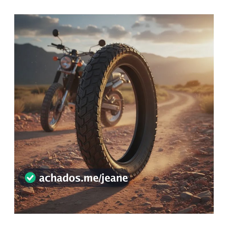 Pneu Traseiro 110/90-17 Crosser Bros 125 150 160 Xre 190 Cor Preto