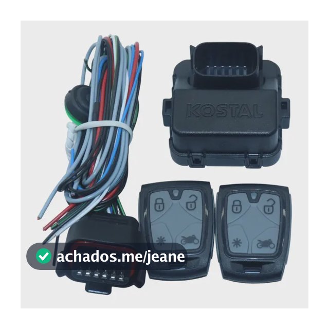 Alarme Para Motos Universal K-connect Kostal Sem Sirene