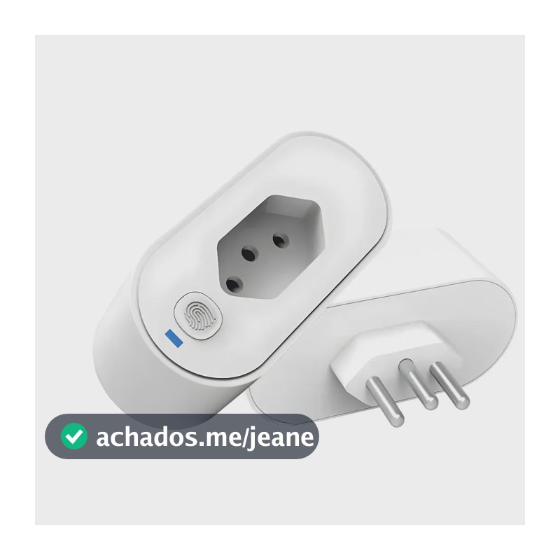 Tomada Inteligente Wi-fi Homefy 16a 2300w Bivolt Monitor De Consumo Compatível Alexa Google Tuya