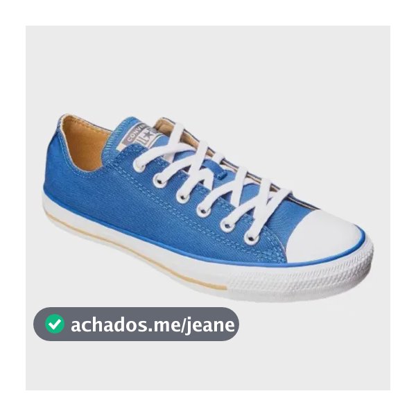 Tênis Converse Sem Gênero Taylor Ct1992 Curto T Ct1992000 Azul 02/caqui Fosco 02/branco Liso 39 Br