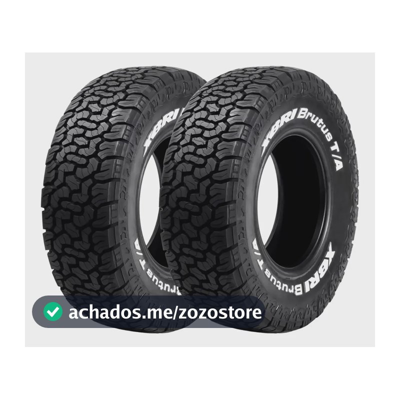 Kit 2 Pneu Xbri Aro 17 225/65r17 107/103s Brutus