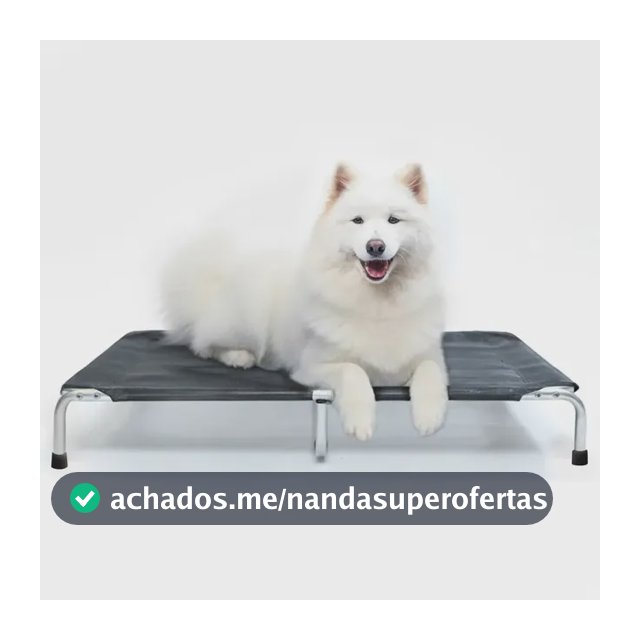 Cama Para Cachorro GG Cama Pet Suspensa Elevada Resistente 105x70cm Dogets