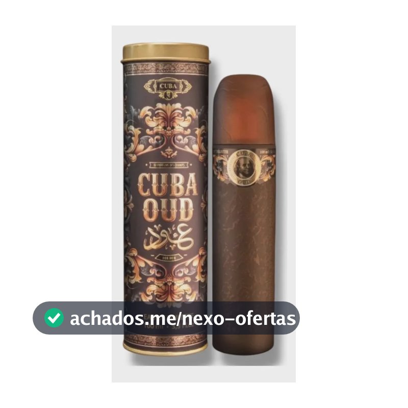 Perfume Cuba Oud For Men Edt 100ml