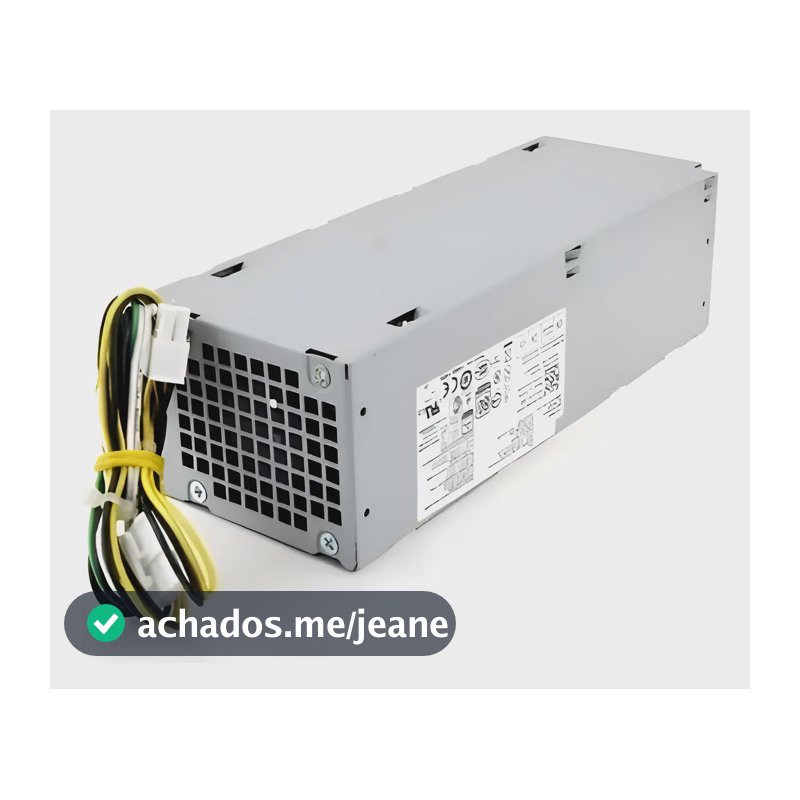 Fonte Dell Optiplex 3040 5040 7040 Sff 180w 8+4p Original Nf Cinza