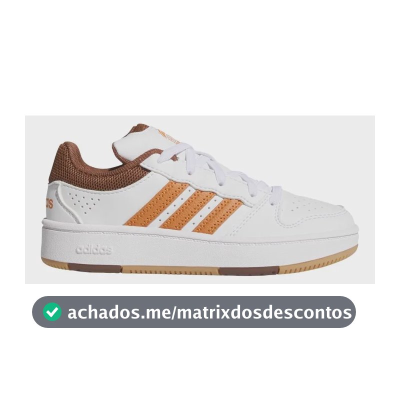 Tênis Hoops Classic adidas Branco 32