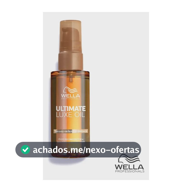 Óleo Wella Professionals Ultimate Luxe Oil 100ml Reconstrução