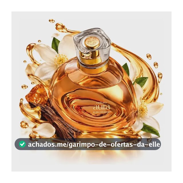 Perfume Aura Alba Dourada Eau De Parfum Natura 75ml
