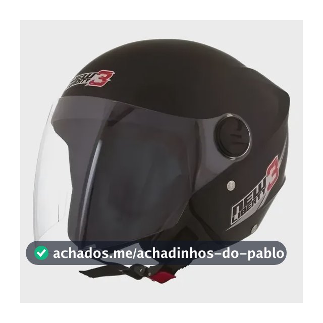 Capacete Para Moto Aberto Pro Tork New Liberty Three