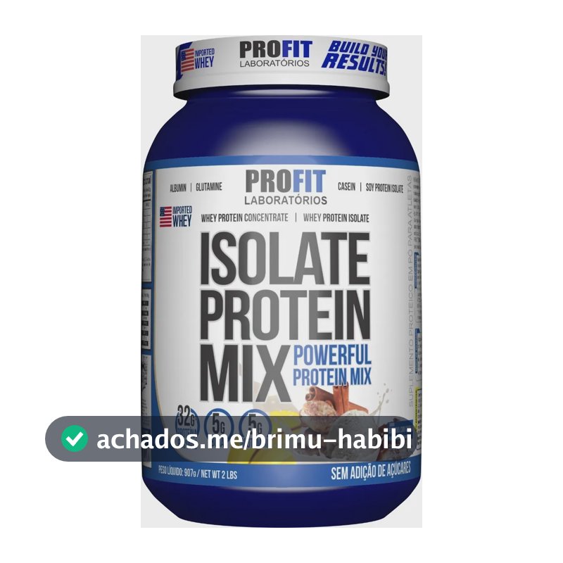 Whey Isolate Protein Mix Pote 907g - Profit