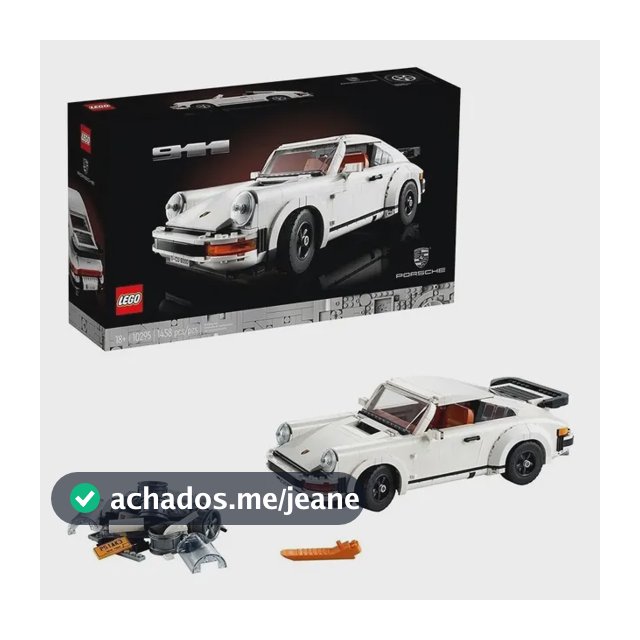 LEGO Icons Porsche 911 Kit de Construção; Carro Colecionável 10295