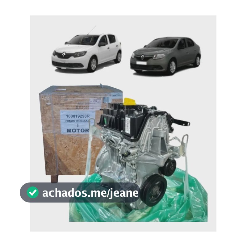 Motor 1.0 12v B4d Renault Sandero Logan 2017-2024