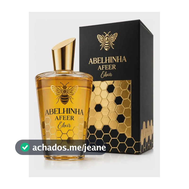 Perfume Afeer Elixir Abelhinha 100ml Com Embalagem Presente