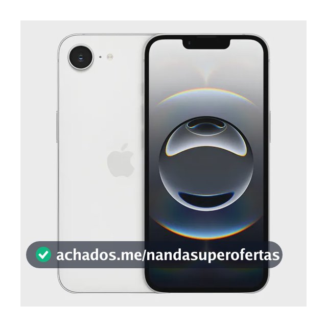 iPhone 16e (128 GB) - Branco - Distribuidor Autorizado