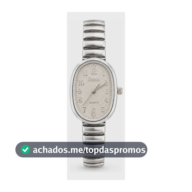 Relógio De Pulso Minimalista Old Money Feminino Premium Moda Prata Cx Branca