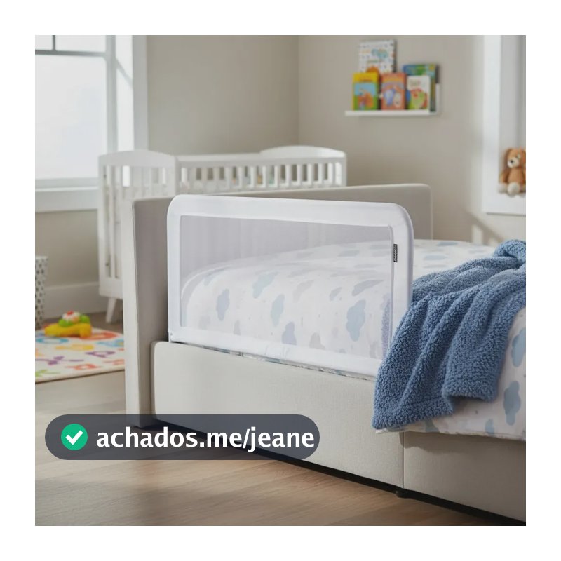 Grade de Proteção para Cama Zen 303 Branco - Kiddo