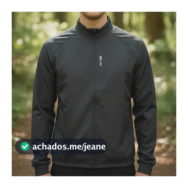 Jaqueta Corta Vento Ciclismo Microfibra C/bolso Unissex Bike