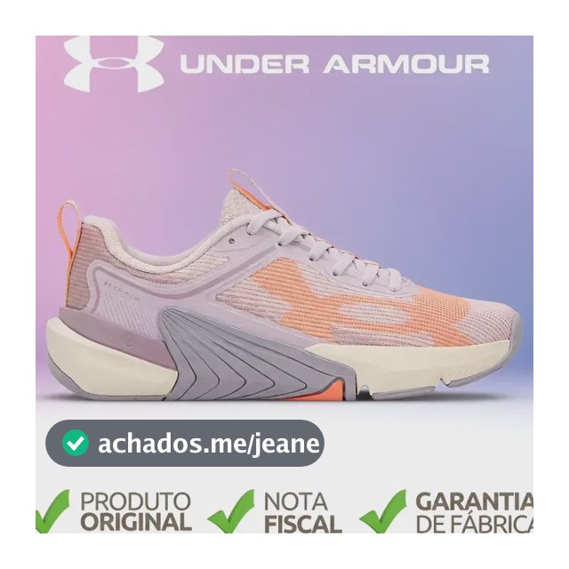 Tênis Feminino Under Armour Reps 3 Oferta Crossfit Original