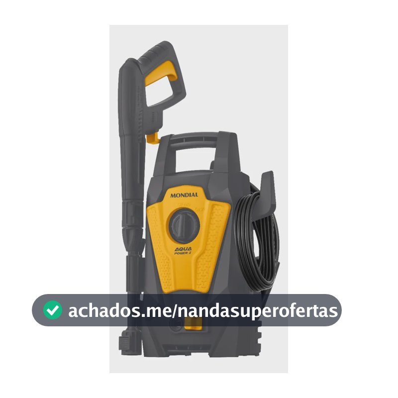 Lavadora de Alta Pressão Aqua Power I, Mondial 1400W - LAP-01-GY