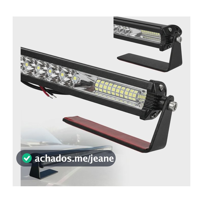 Suportes Universal Para Barra De Led Slim Com Cola Offroad