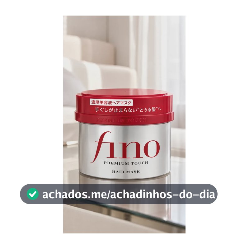 Máscara Fino Premium Touch Hair Mask 230g Original Japonesa