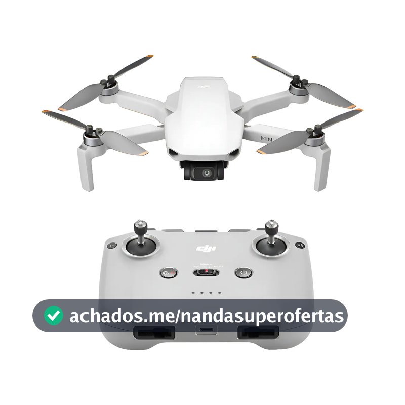 Drone DJI Mini 4k MT2SD Cor Cinza