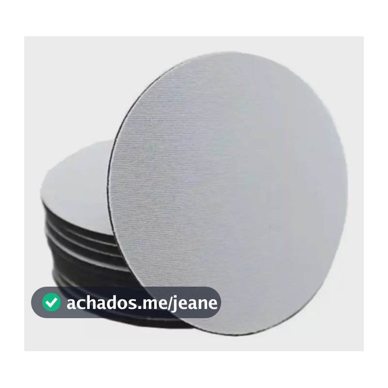 Kit 50 Porta Copo Para Sublimação Branco Bolacha Brinde Personalizado Variavel