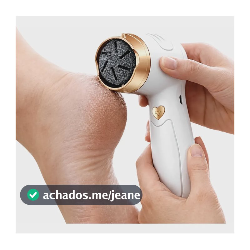 Esfoliador Elétrico Pés Portátil Top Rio 5v