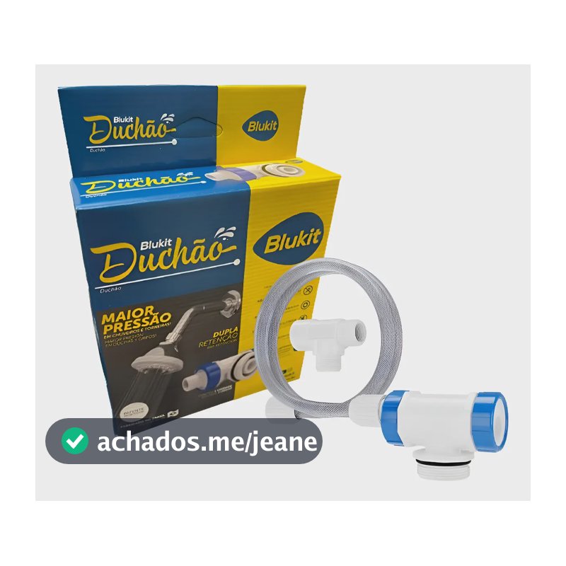 Válvula Pressão Transferidora Para Caixa D'água Blukit  Branco Brilhante