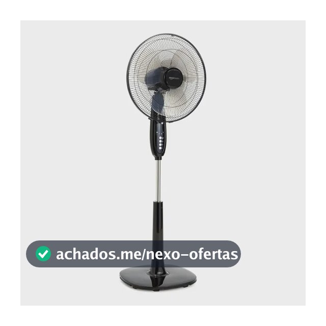Amazon Basics Ventilador De Chão De Pedestal De 16 Polegadas