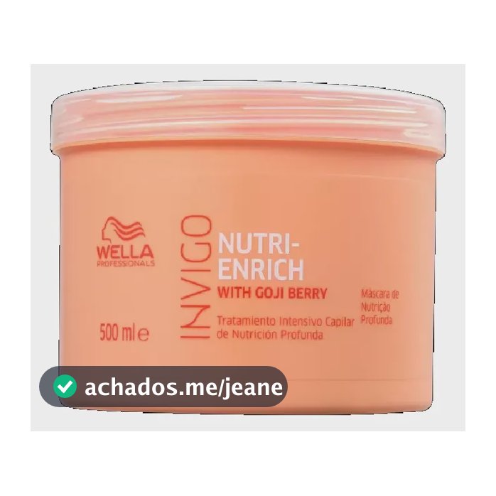 Wella Nutri Enrich Mascara 500ml