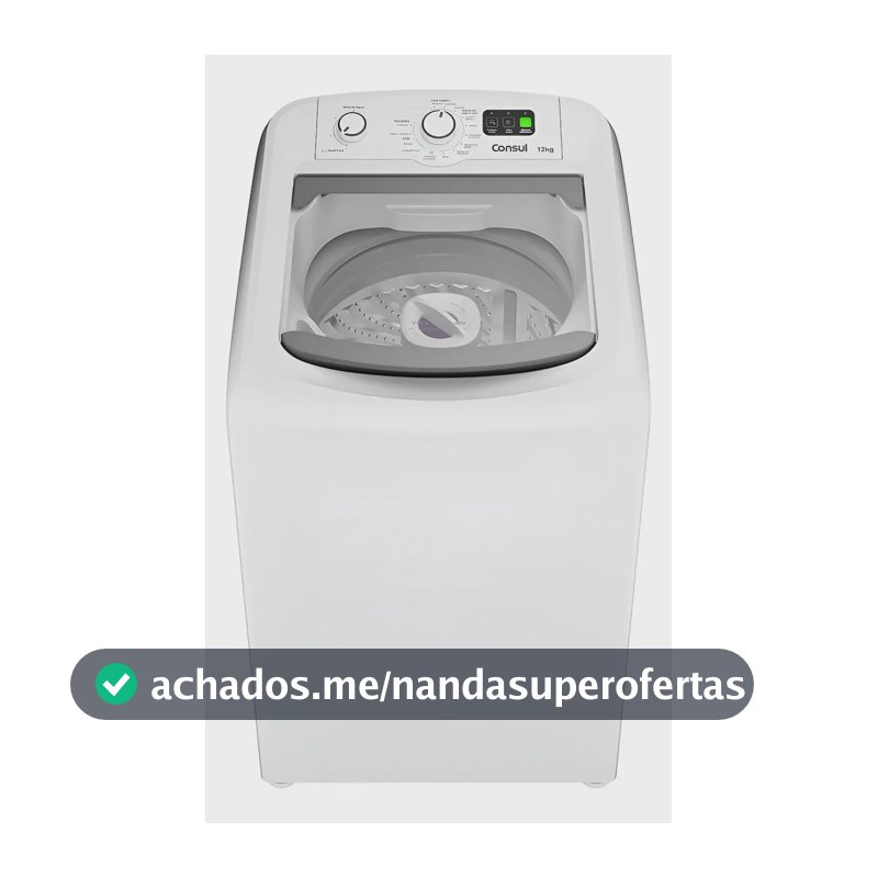 Máquina De Lavar Automática Consul Hasta 12kg Branco
