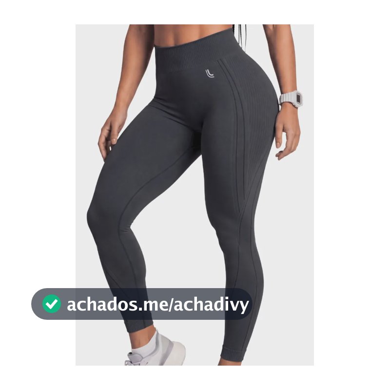 Legging Lupo Original Poliamida Texturizada Ar Sem Costura Grafite Legging Academia Fitness Xg