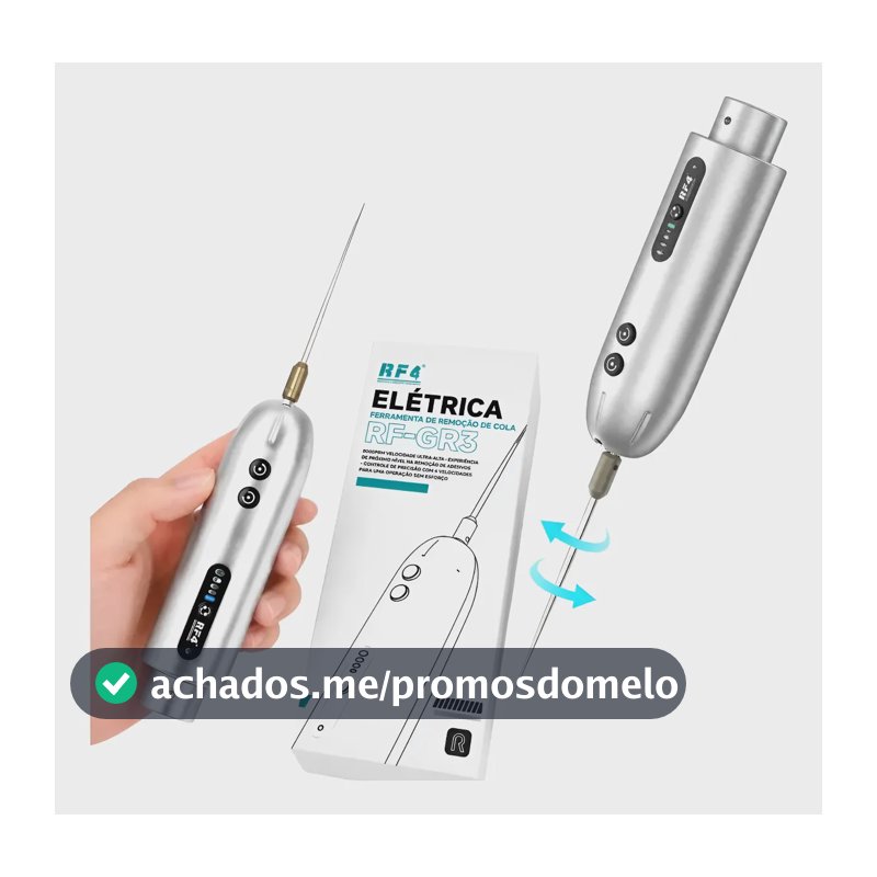 Removedor De Cola Oca Retifica Elétrico Rf-gr3 Para Tela Lcd