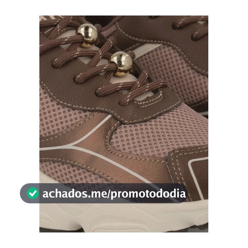 Tênis Feminino Ramarim Esportivo Casual Academia Original Marrom Liso 37 Br