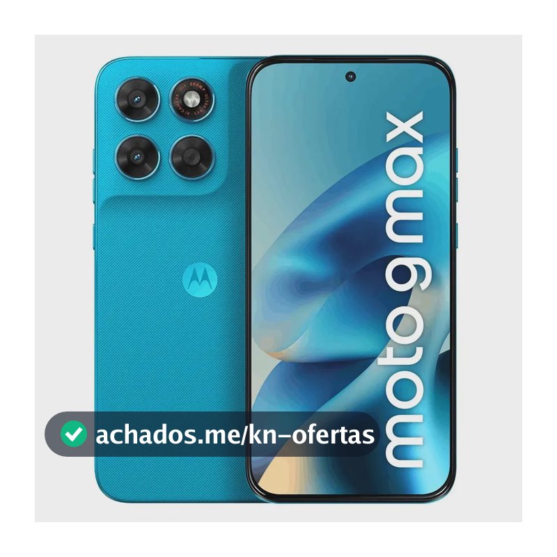 Smartphone Motorola Moto G Max 5g - 256gb 8gb Ram + 16gb Ram Boost, Câmera 200mp, Ois, Tela 1.5k Extreme Amoled 120hz, Ip68 E Ip69 - Azul Claro