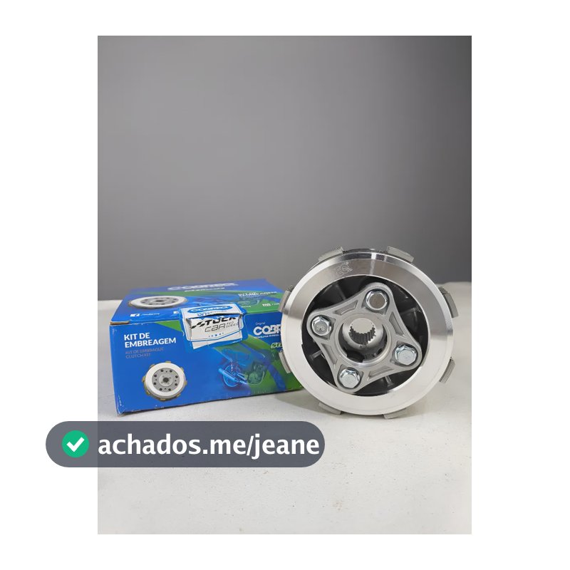 Kit Embreagem 4 Molas Cg Fan Bros 160 Xre 190 Todas Cobreq