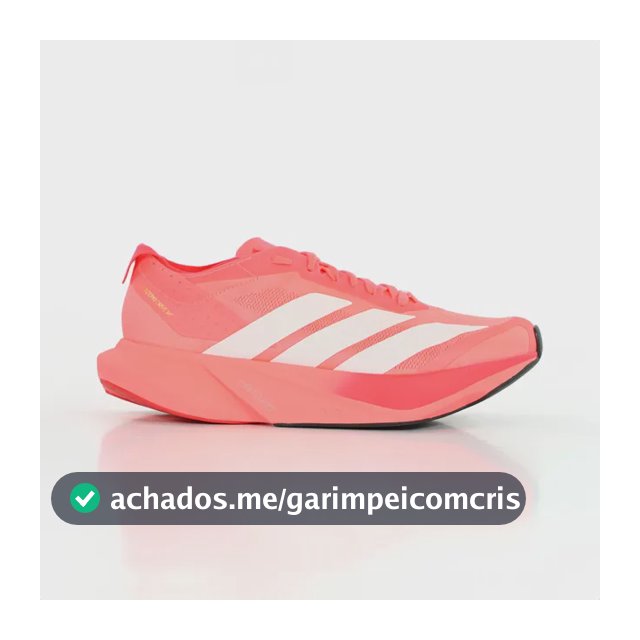 Tênis adidas Adizero Drive Rc Corrida Leve Energy Rods Rosa Rosa 37 Br