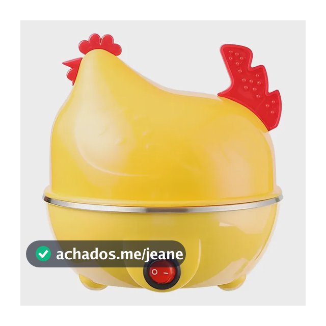 Cozinhador Multifuncional De Ovos E Alimentos A Vapor= Amarelo