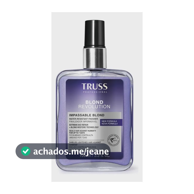 Truss Spray Blond Revolution Impassable - Protetor Térmico 100ml