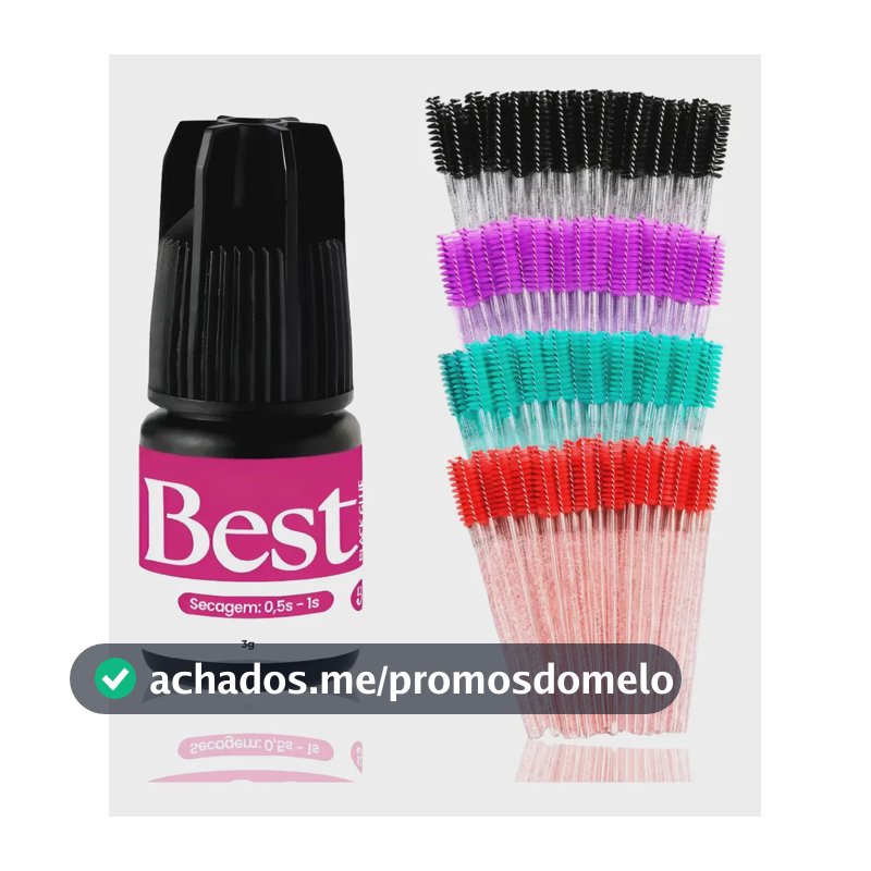 Cola Adesivo Best Beautify Pro Extensão De Cilios Com Anvisa Preto