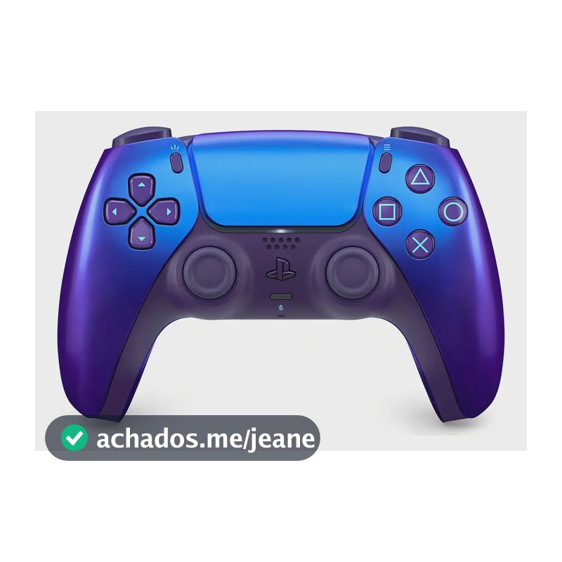 Controle Sony Para Ps5 Dualsense Chroma Indigo - Azul Azul