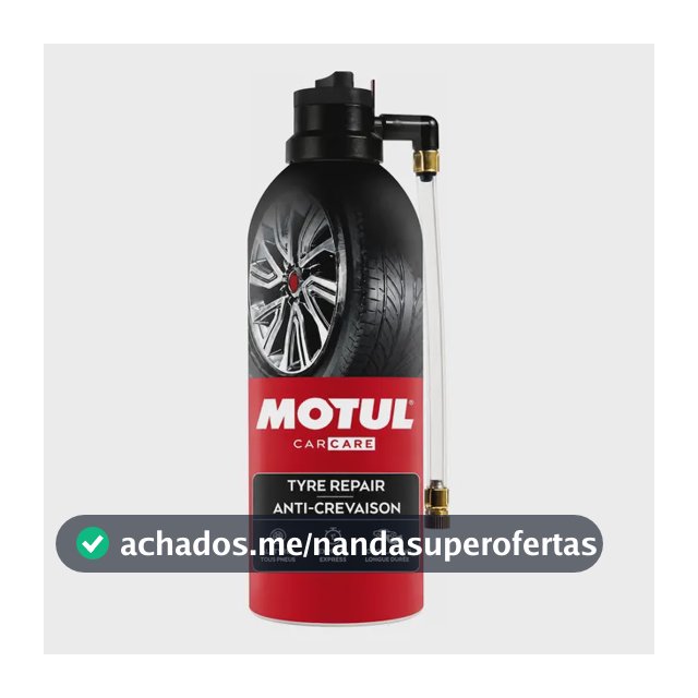 Reparador Pneu Furado Automotivo Motul Tyre Repair 500 Ml